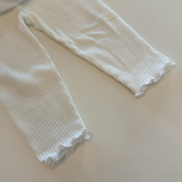 Ralph Lauren Baby Girl Cotton Henley Top & Legging Set - Picture 14 of 15